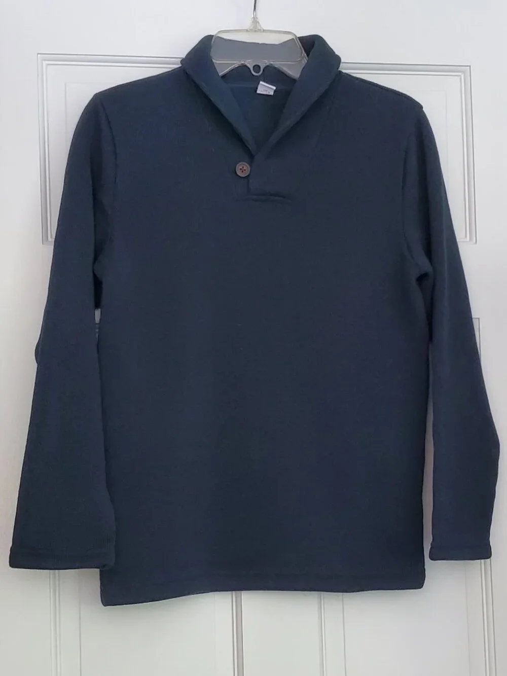 Old Navy Dark Green Single Button Pullover Sweater in XL